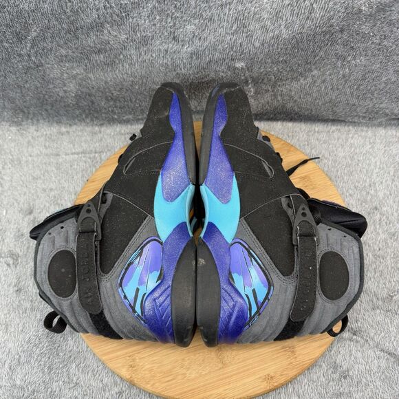 Jordan Air Jordan 8 Aqua Shoes Mens Size 8 Black Basketball Sneakers 305381-025 main image 5